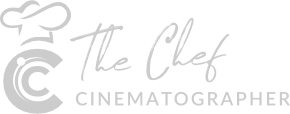 Logotipo de The Chef Cinematographer, proyecto de rebranding y rediseño web.